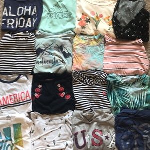 TRENDY TEE SHIRT BUNDLE